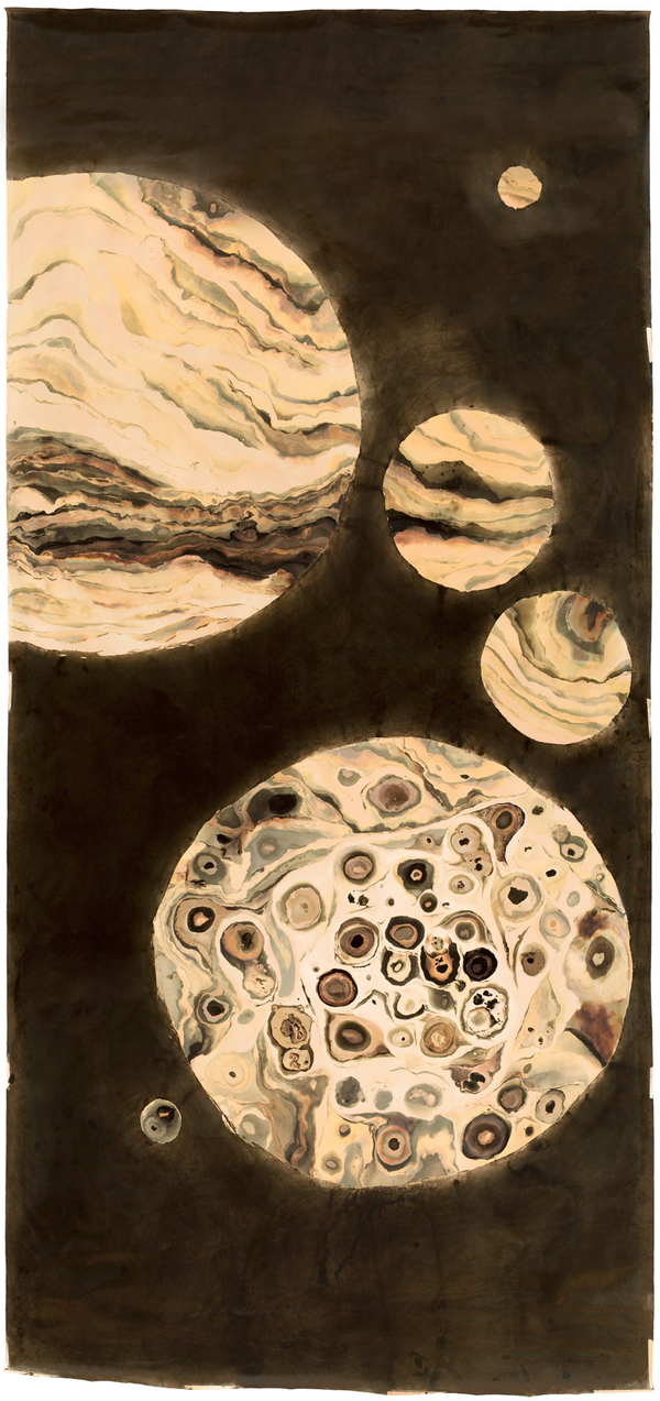 Planet, 2011, 101 x 50 ins.